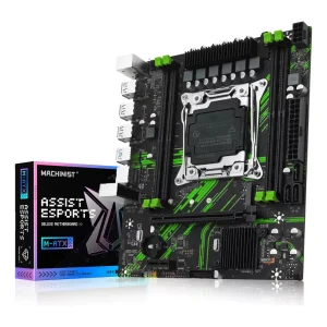 MACHINIST X99 PR9 Placa-Mãe LGA 2011-3 para Intel Xeon E5 V3/V4, Suporte DDR4, SATA/NVMe M.2, USB 3.0
