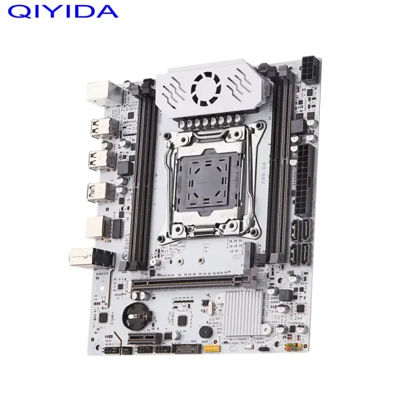 Placa-mãe QIYIDA X99 D4 TPM2.0 LGA 2011 3 com slot M.2 Suporte X99 C612chip Memória DDR4 SATA3.0 USB3.0 PCI16X - Imagem 4
