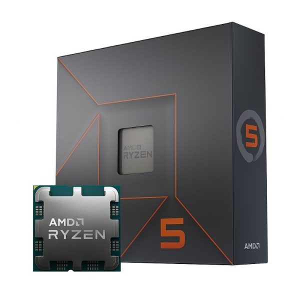 Processador AM5 Ryzen 5 7600X 4.7GHz (5.3GHz Turbo) - Lacrado