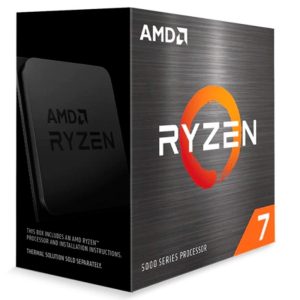Processador AMD Ryzen 7 5800X 3.8GHz (4.7GHz Max Turbo) 32MB Cache AM4 Sem Vídeo Sem Cooler 100-100000063WOF