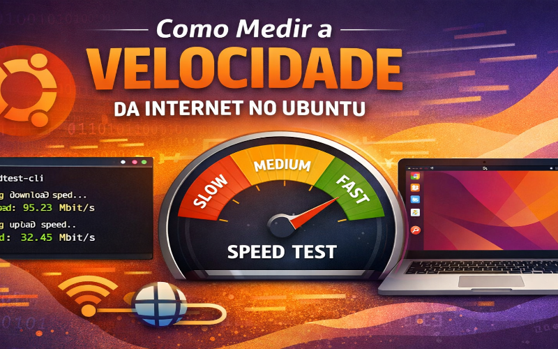 Como Medir a Velocidade da Internet no Ubuntu