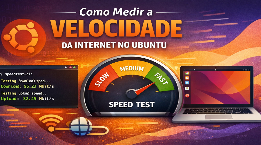 Como Medir a Velocidade da Internet no Ubuntu