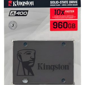 Ssd Kingston 960gb A400 (6gb/s) 960gb Interno Sa400s37/960g Preto